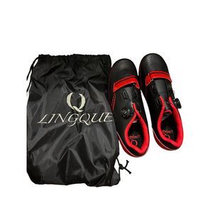 Lingque Cycling Shoes US Mens Womens Size 9 NEW Red Black See Size Chart